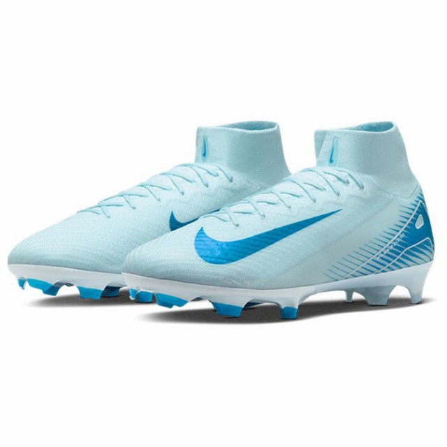 NIKE ナイキ FQ1454400 ズーム スーパーフライ 10 ELITE FG 400 GLACIER BLUE/BLUE ORBIT サッカー スパイク