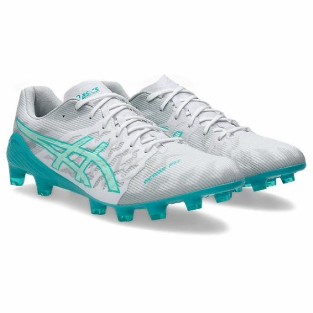 ASICS アシックス DS LIGHT ACROS 3 1101A070-101 ホワイト×ミント サッカー スパイク