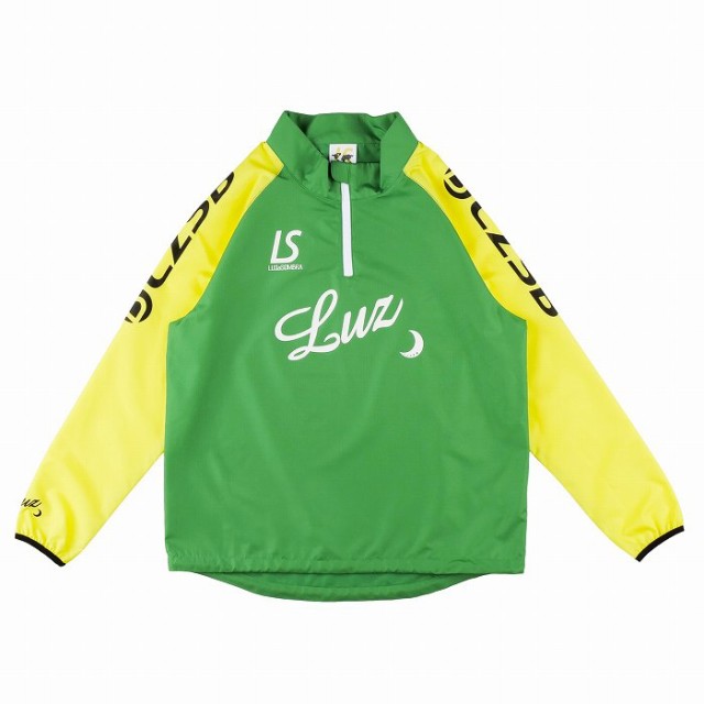 LUZESOMBRA ルースイソンブラ ジュニア LZSB HALFZIP PISTE TOP(グリーン) L2242105 300KGRNYE フットサル ピステシャツ