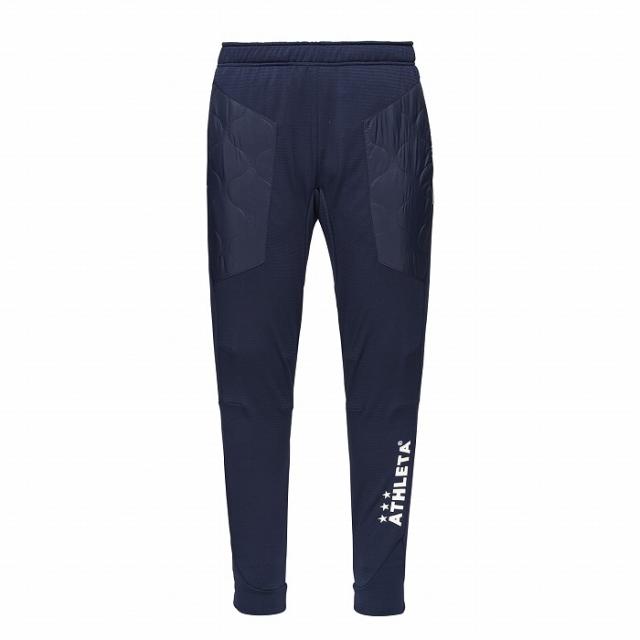 ATHLETA アスレタ グリッド起毛パディングトレーニングパンツ(ネイビー) 04164 90NVY フットサル トレーニングパンツ 防寒の通販は