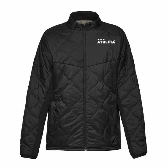 ATHLETA アスレタ ジュニア グリッド起毛パディングトレーニングジャケット(ブラック) 04162J 70BLK ウィンドジャケット 防寒の通販は 6,498円