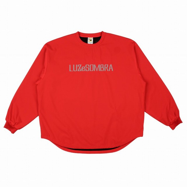 LUZESOMBRA ルースイソンブラ STRETCH TAFTA TOO BIG CREW TOP(オレンジ) L1242102 878SHU フットサル ピステシャツ