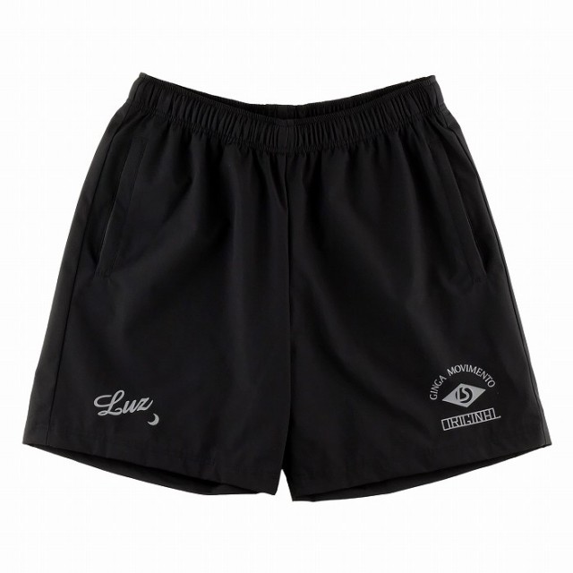 LUZESOMBRA ルースイソンブラ STRETCH TAFTA BAGGY SHORT PANTS(ブラック) L1242103 005BLK フットサル ピステハーフパンツ