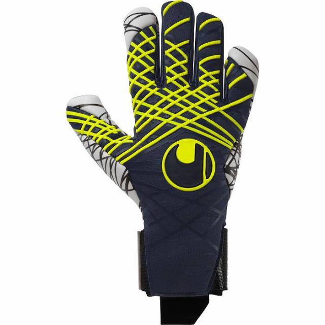 UHLSPORT ウールシュポルト プレディクション ウルトラグリップ ハーフネガティブ(ネイビー) 1011328 01 キーパーグローブ