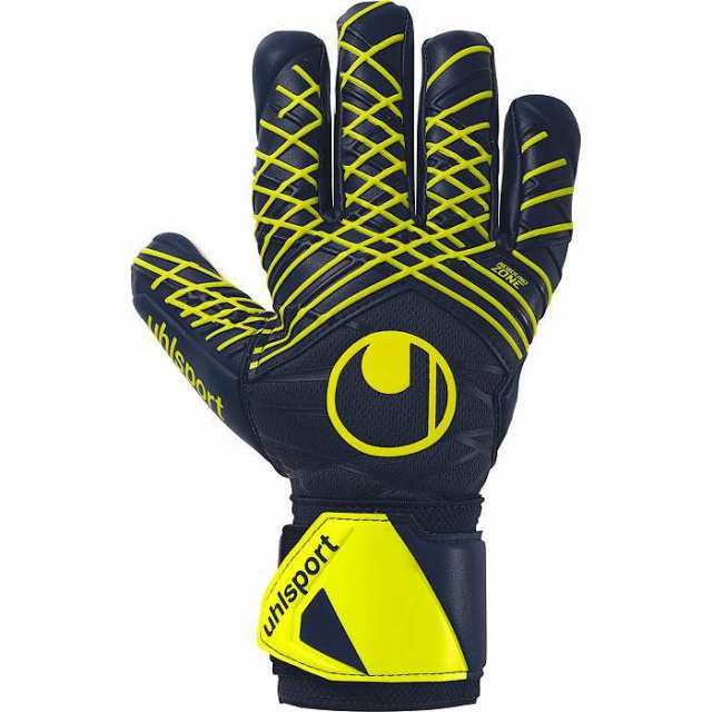 UHLSPORT ウールシュポルト プレディクション スーパーソフト ハーフネガティブ(ネイビー) 1011334 01 キーパーグローブ