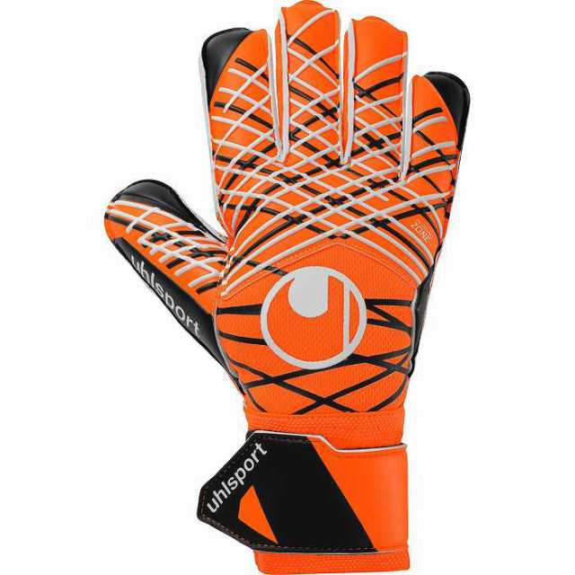 UHLSPORT ウールシュポルト ソフトレジスト+(フローオレンジ) 1011344 01 キーパーグローブ