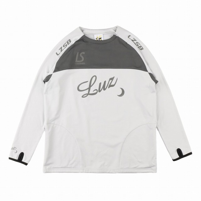 LUZESOMBRA ルースイソンブラ ジュニア LS 2WAY SIDEZIP CREW TOP(ライトグレー) L2232053 066LGRYCH トレーニングトップの通販は