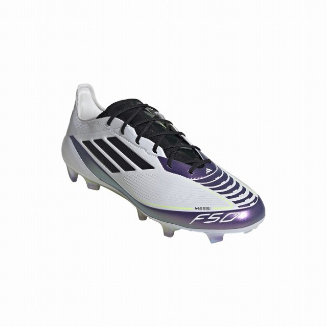 ADIDAS アディダス F50 MESSI ELITE FG(ホワイト) IE9063 サッカー スパイク 天然芝用