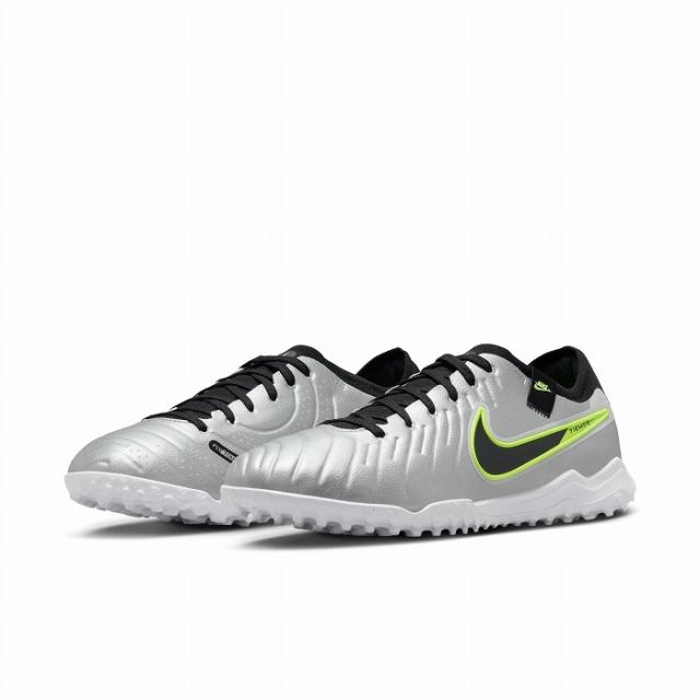 NIKE ナイキ LEGEND 10 PRO TF(シルバー×ブラック) DV4336 001 サッカー トレーニングシューズ