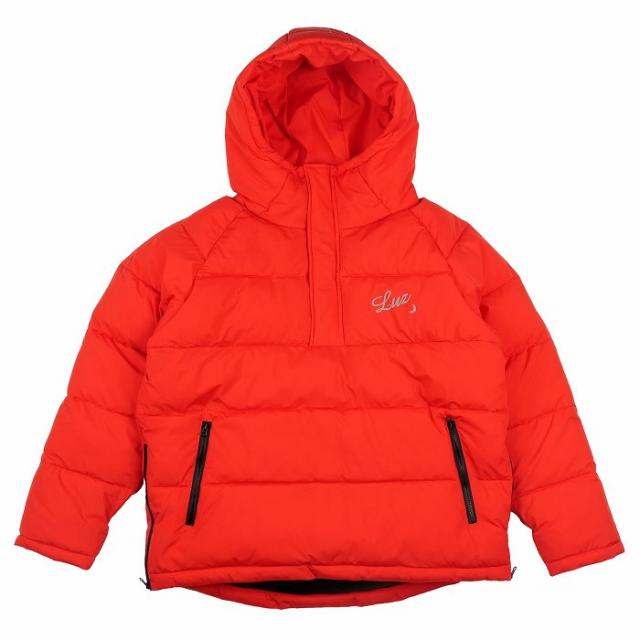 LUZESOMBRA ルースイソンブラ STRETCH TAFTA INNER COTTON HALFZIP ANORAK(オレンジ) L1242265 878SHU 中綿ジャケットの通販は