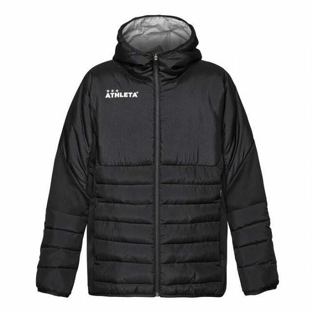 ATHLETA アスレタ 中綿ウォームジャケット(ブラック) 04165 70BLK ウィンドジャケット 防寒の通販は