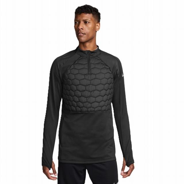 NIKE ナイキ THERMA-FIT STRK DRL TOP(ブラック) FZ0567 010 サッカー トレーニングトップ 防寒