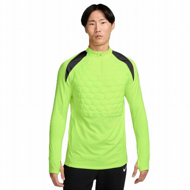 NIKE ナイキ THERMA-FIT STRK DRL TOP(ボルト) FZ0567 702 サッカー トレーニングトップ 防寒