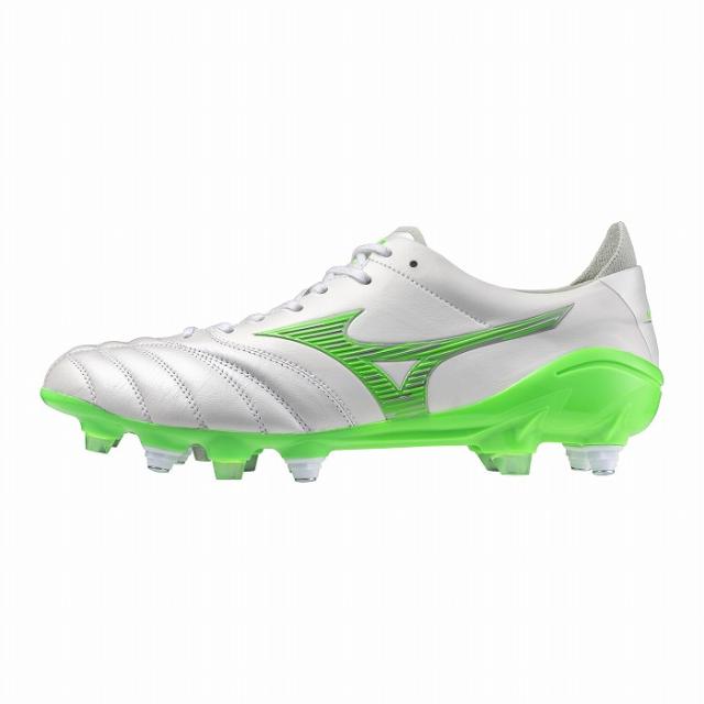 Mizuno サッカーシューズ ホワイト/グリーン Mizuno サッカー