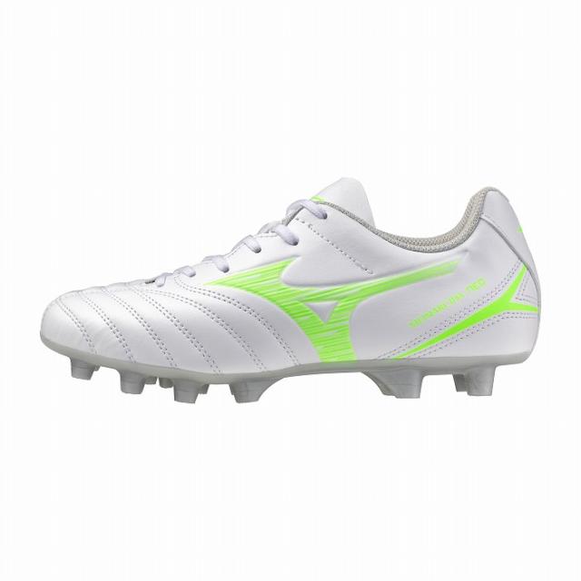 MIZUNO ミズノ モナルシーダネオ 3 SELECT JR(ホワイト×グリーン) P1GB252537 サッカー ジュニア スパイクの通販は 5,359円
