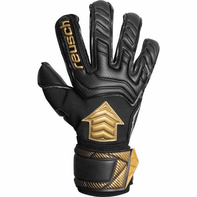 REUSCH ロイシュ アトラクト AB1 ゴールドX(ブラック) 5460964 7707 サッカー キーパーグローブ