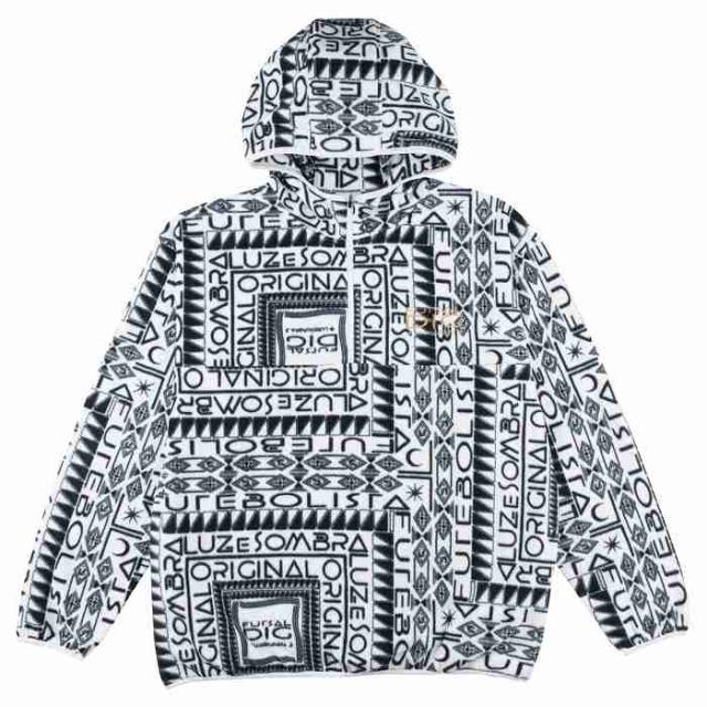 LUZESOMBRA ルースイソンブラ FD ONE FLEECE HALF ZIP TOP(ホワイト) L1243164 001WHT フリースジャケット