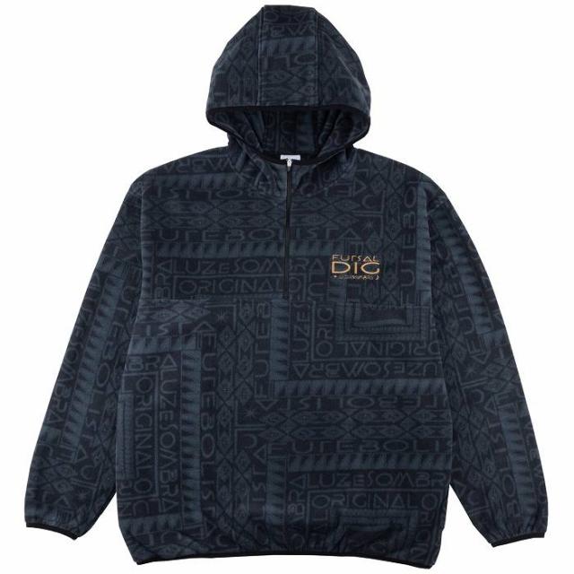 LUZESOMBRA ルースイソンブラ FD ONE FLEECE HALF ZIP TOP(ブラック) L1243164 005BLK フリースジャケット