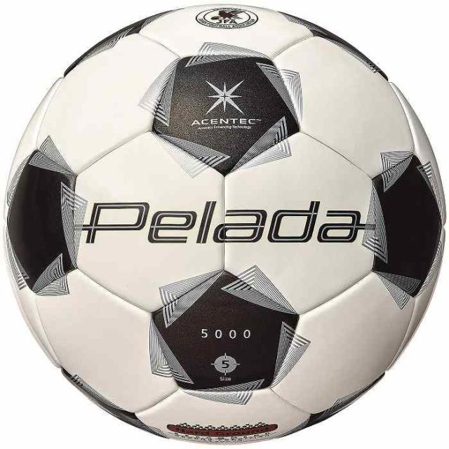 MOLTEN モルテン ペレーダ5000 土用(ホワイト×ブラック) F5K5001 サッカー ボール 国際公認球 JFA検定球 5号球