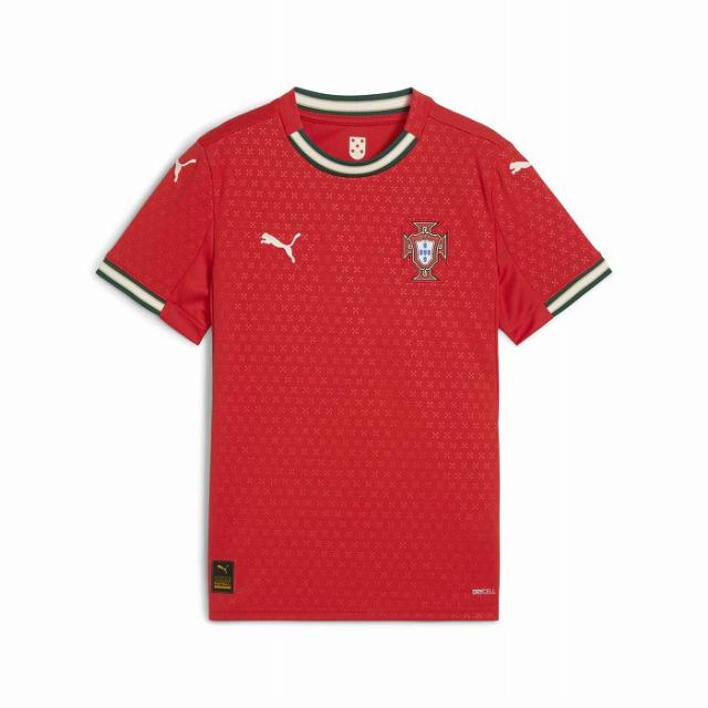 PUMA プーマ ポルトガル代表 ホーム ジュニア レプリカ ユニフォームシャツ(レッド) 779193 01 サッカー ジュニア レプリカ