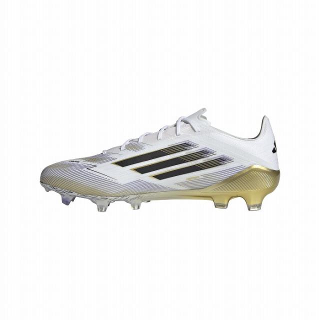 ADIDAS アディダス F50 ELITE FG(ホワイト×ブラック×ゴールド) JH7617 サッカー スパイク 天然芝用_2
