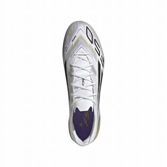 ADIDAS アディダス F50 ELITE FG(ホワイト×ブラック×ゴールド) JH7617 サッカー スパイク 天然芝用_3