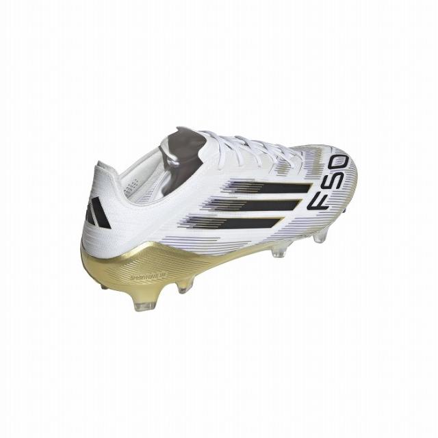 ADIDAS アディダス F50 ELITE FG(ホワイト×ブラック×ゴールド) JH7617 サッカー スパイク 天然芝用_4