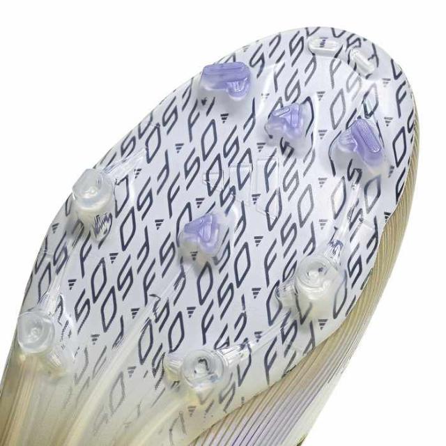 ADIDAS アディダス F50 ELITE FG(ホワイト×ブラック×ゴールド) JH7617 サッカー スパイク 天然芝用_6