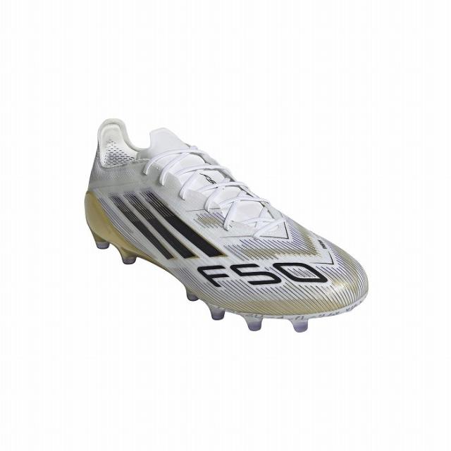 ADIDAS アディダス F50 ELITE AG(ホワイト×ブラック×ゴールド) JR2119 サッカー スパイク 人工芝用