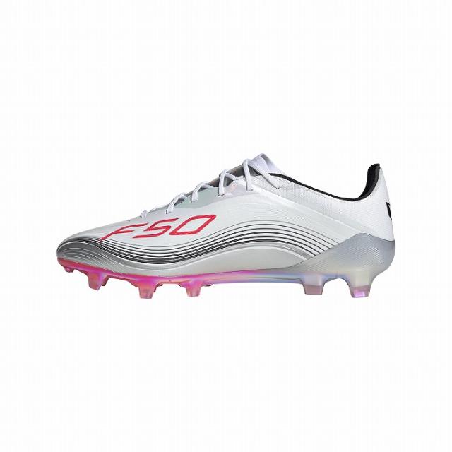 ADIDAS アディダス F50 MESSI ELITE FG(ホワイト×レッド×シルバー) JP5593 サッカー スパイク 天然芝用_2