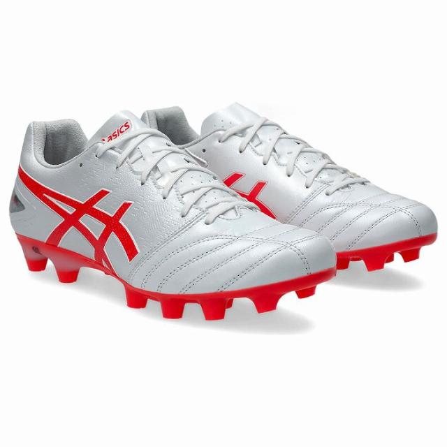 ASICS アシックス DS LIGHT PRO(ホワイト×フラッシュレッド) 1103A095 104 サッカー スパイク DSライト プロ