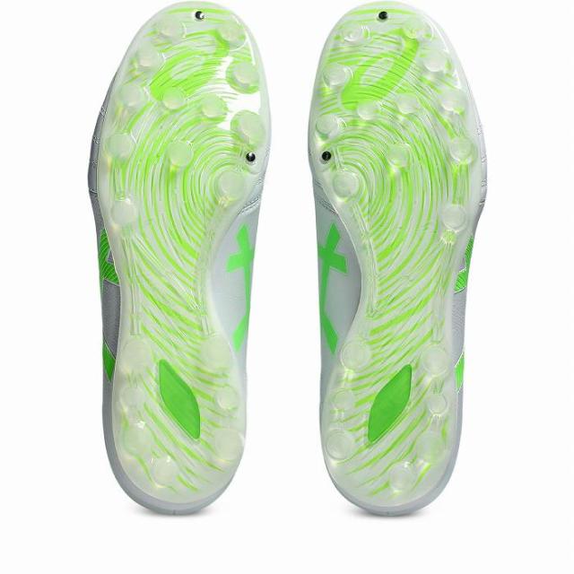 ASICS アシックス DS LIGHT PRO AG(ホワイト×グリーンゲッコー