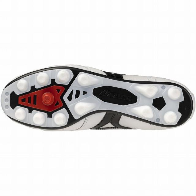 MIZUNO ミズノ MORELIA 2 JAPAN(ホワイト×ブラック) P1GA250109 サッカー スパイク モレリア2 ノーマルステッチ_4