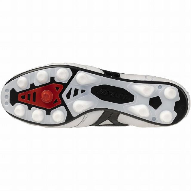 MIZUNO ミズノ MORELIA 2 JAPAN(ホワイト×ブラック) P1GA250209 サッカー スパイク モレリア2 クロスステッチ_4