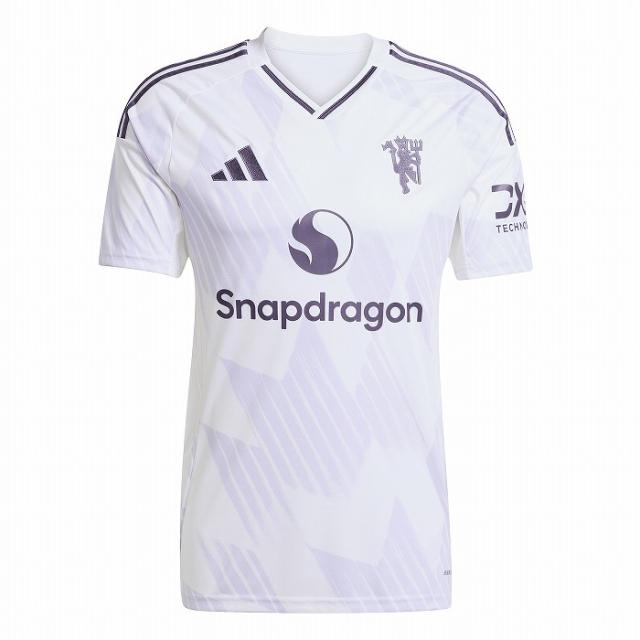 ADIDAS アディダス マンチェスターユナイテッド 25-26 アウェイ 半袖 レプリカ ユニフォームシャツ(ホワイト) KRP02 JI7423