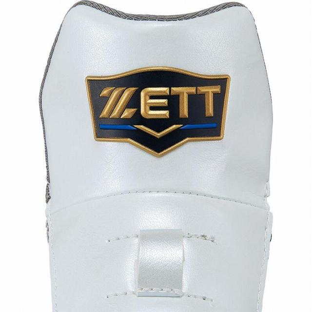 ZETT ゼット 金具スパイク ネオステイタス(ホワイト) BSR2218WH 1111 野球 スパイク 高校野球対応 ワイド