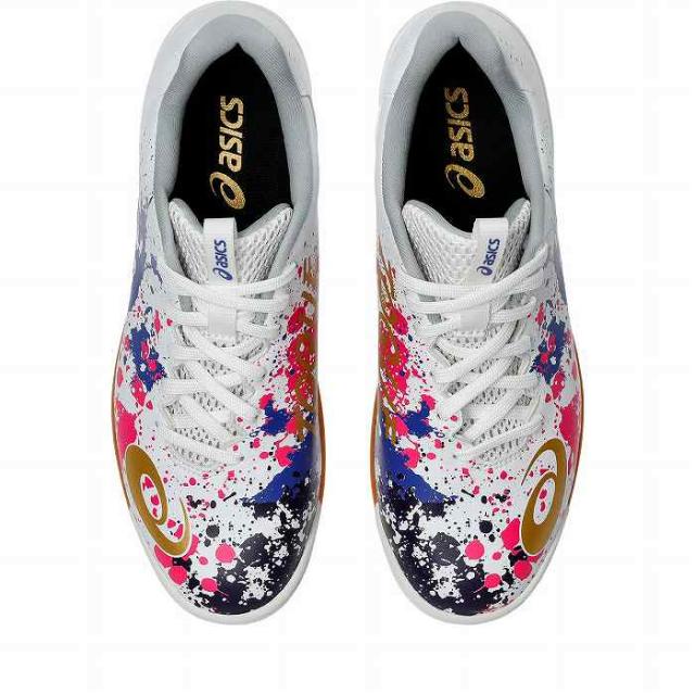 ASICS アシックス TOQUE 8(ホワイト×ピュアゴールド) 1113A044 101