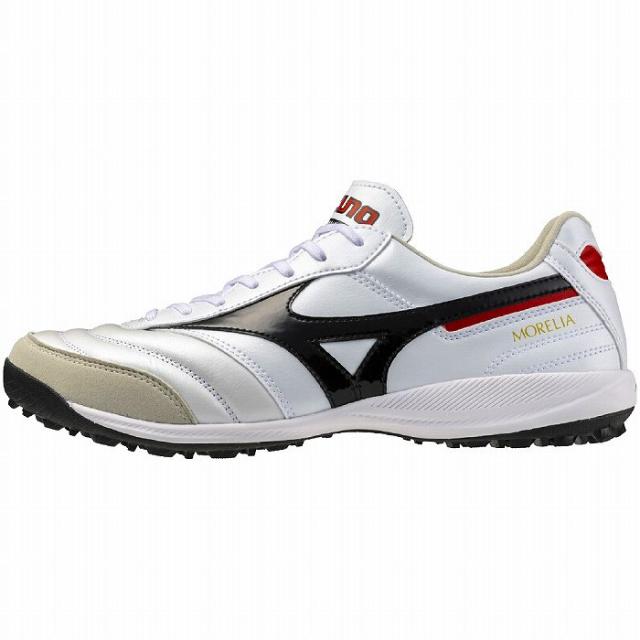 MIZUNO ミズノ MORELIA SALA ELITE TF(ホワイト×ブラック) Q1GB251209 サッカー トレシュー フットサル 人工芝シューズ