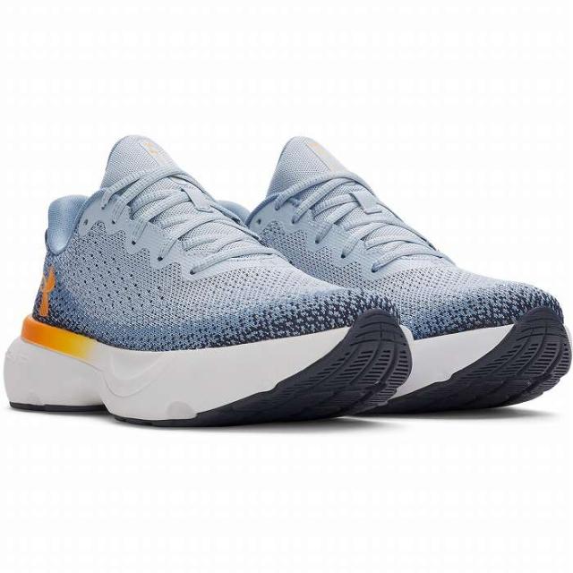 UNDERARMOUR アンダーアーマー インフィニット(ブルースモーク×オレンジ) 3027523 453 ランニングシューズ