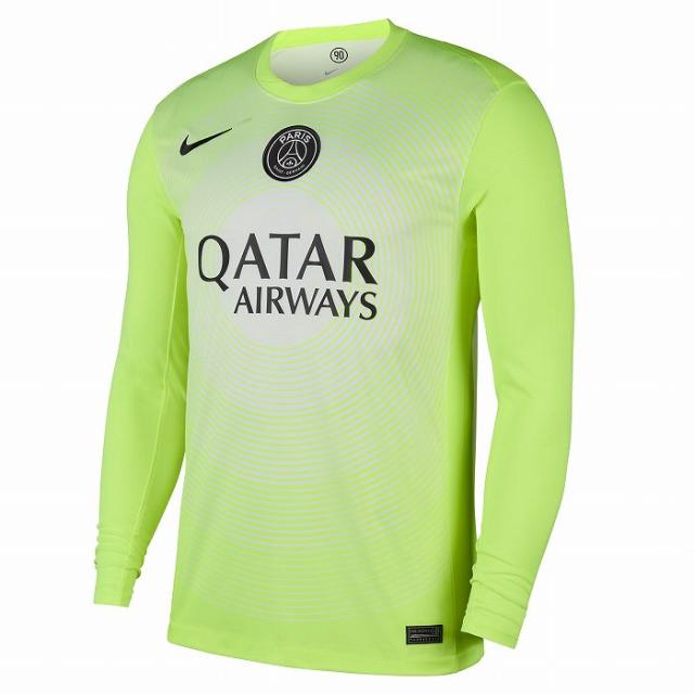 NIKE ナイキ パリサンジェルマン 25-26 3rd ゴールキーパー 長袖 ユニフォームシャツ(ボルト) HQ9799 703