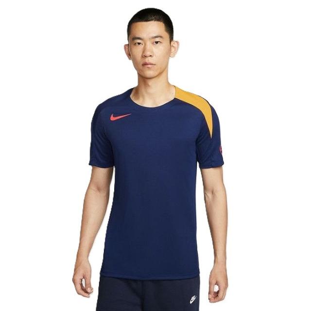NIKE ナイキ DF ストライク ショートスリーブ トップ(ネイビー) HV6401 