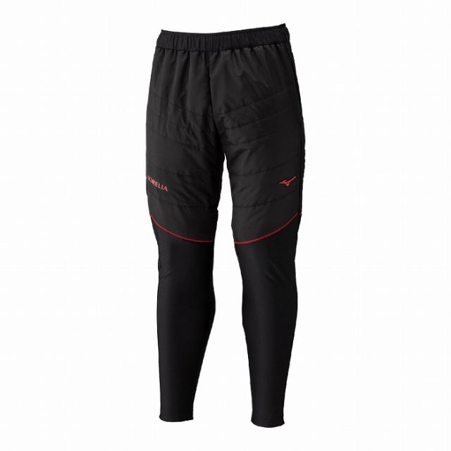 MIZUNO ミズノ MORELIA ハイブリッド トレーニングパンツ(ブラック) P2MFC50309 中綿 ブレスサーモ 防寒ウェア モレリア