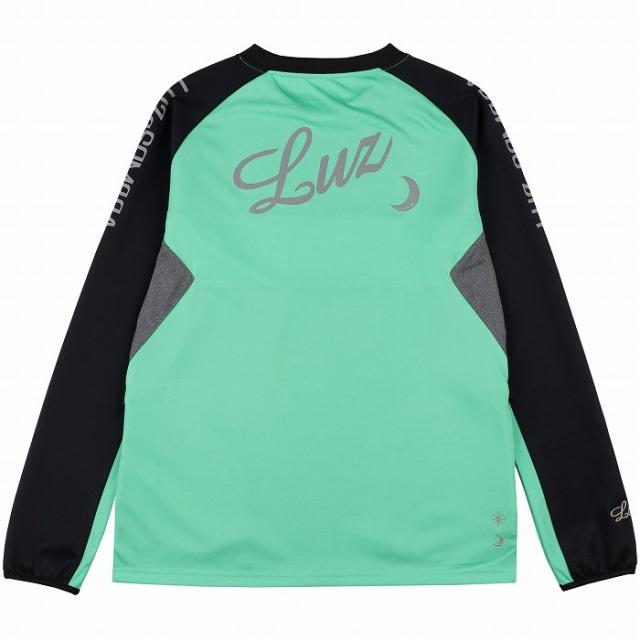 LUZESOMBRA ルースイソンブラ SINGLE FACE LIGHT TRAINING TOP(ブラック×ミントグリーン) L1211050 710BLKMTG トレーニングトップ LUZESOMBRA ルースイソンブラ SINGLE FACE LIGHT TRAINING TOP