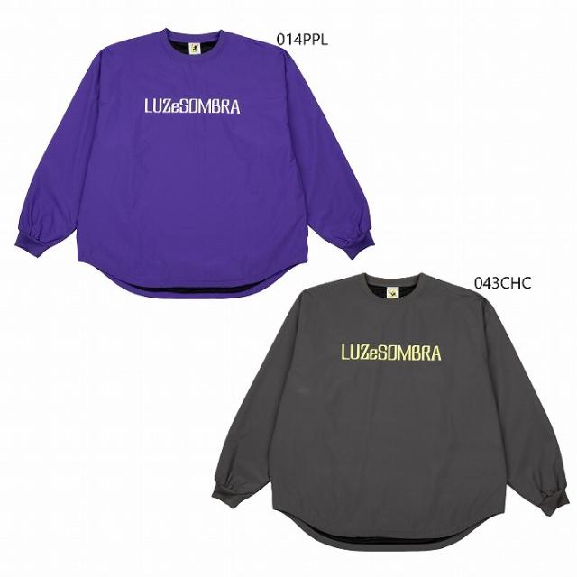 LUZESOMBRA ルースイソンブラ STRETCH TAFTA TOO BIG CREW TOP L1242102 ピステトップ 裏メッシュ ビッグシルエット