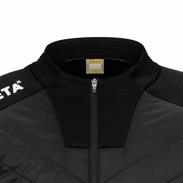 豊富なお得 高評価お得 ATHLETA ブラック中綿ジャケット サムホール