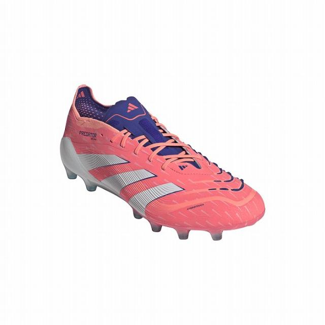 ADIDAS アディダス PREDATOR ELITE AG(シグナルコーラル×ホワイト) JS4323 サッカー スパイク プレデター 人工芝用