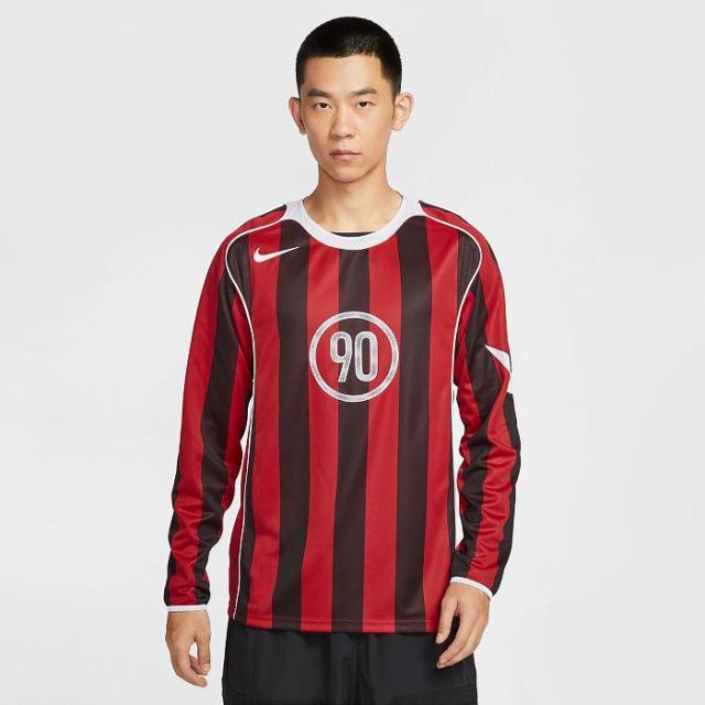NIKE ナイキ DF T90 エナジー 5 L/S トップ(レッド) IM6314 687 長袖プラシャツ