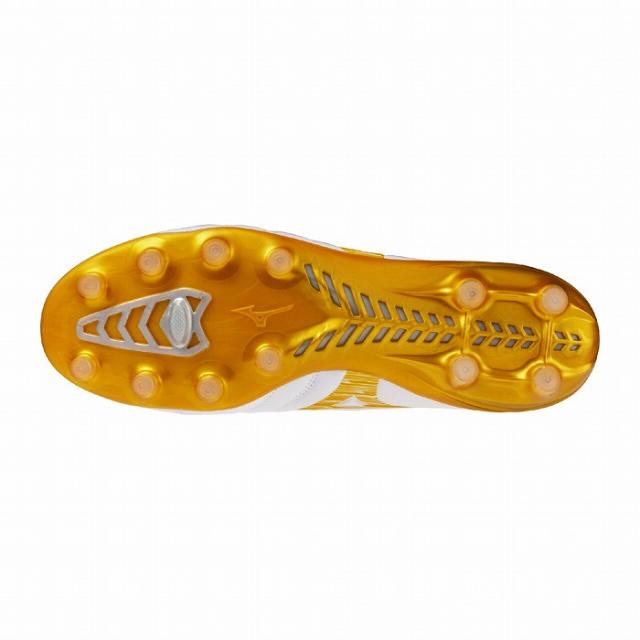 MIZUNO ミズノ モナルシーダ ネオ3 PRO(ホワイト×ゴールド) P1GA262250 サッカー スパイク MONARCIDA_4