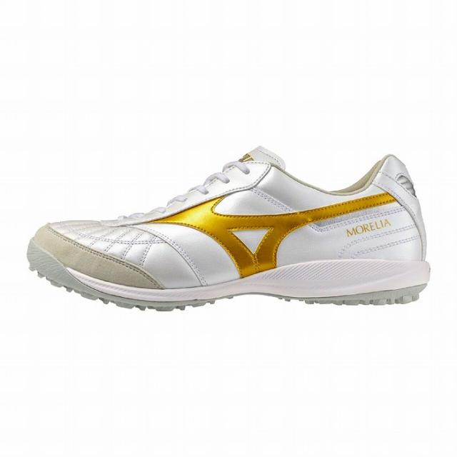 MIZUNO ミズノ MORELIA SALA JAPAN TF(ホワイト×ゴールド) Q1GB260250