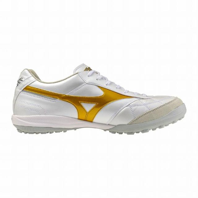 MIZUNO ミズノ MORELIA SALA JAPAN TF(ホワイト×ゴールド) Q1GB260250